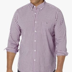 Vineyard Vines Lavender Checkered Button Down Shirt